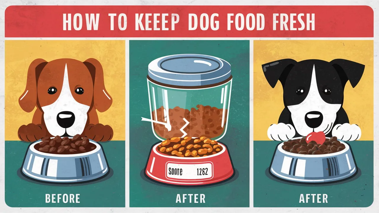 How To Keep Dog Food Fresh?