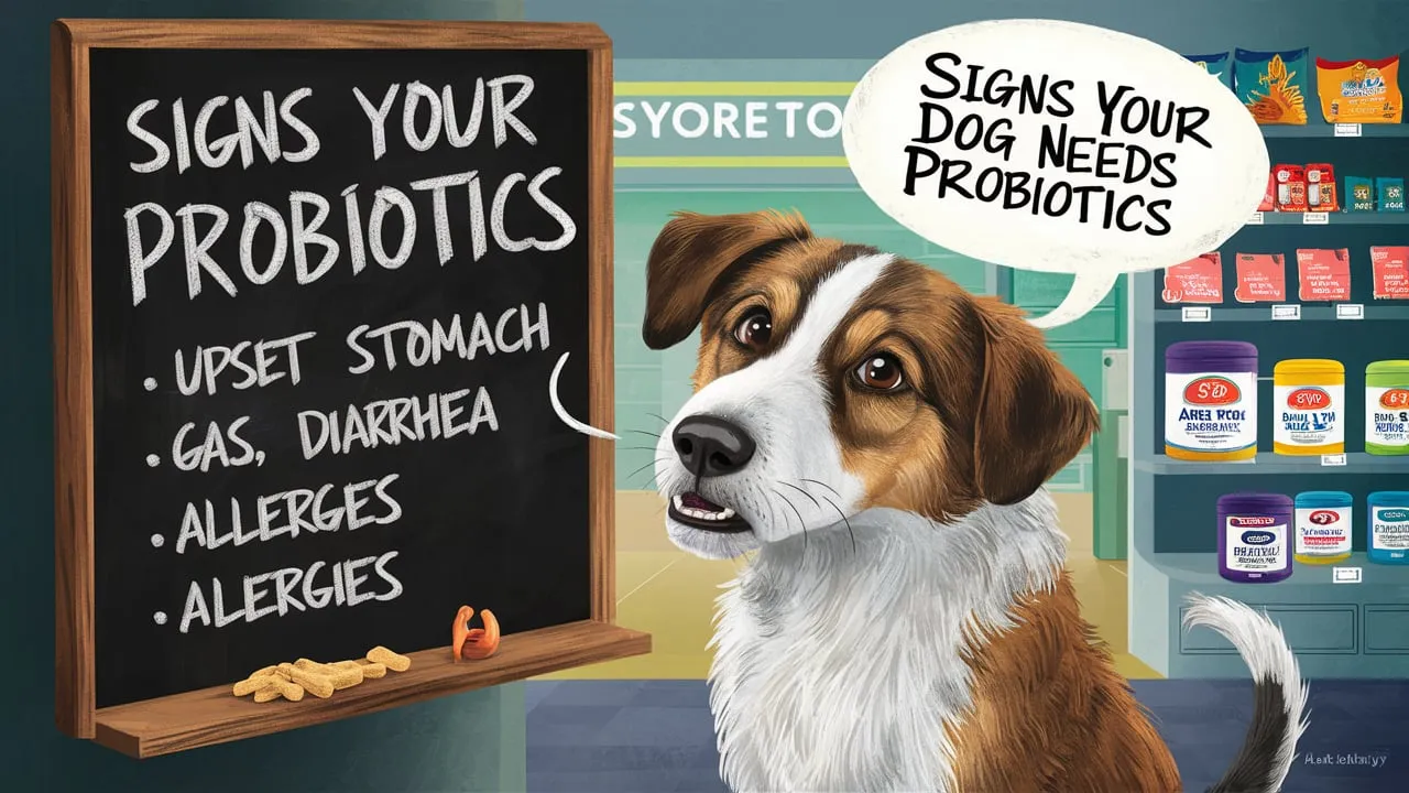 Signs Your Dog Needs Probiotics