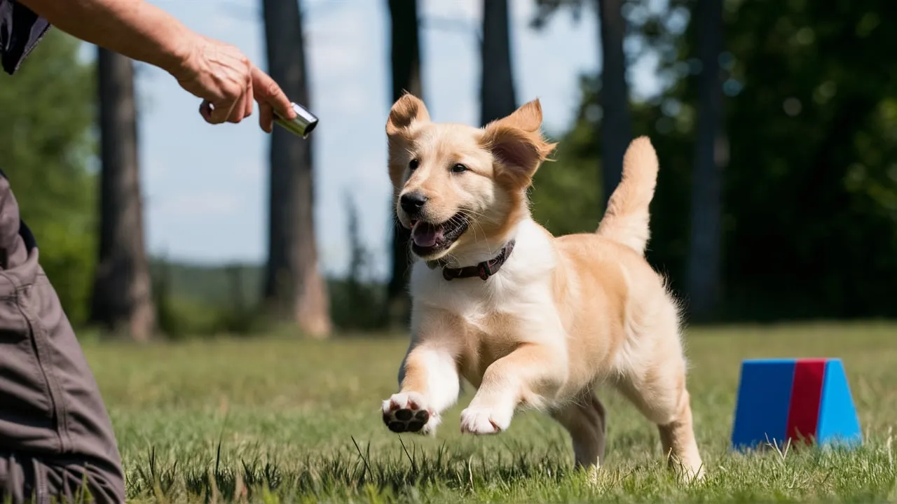 Training Golden Retriever